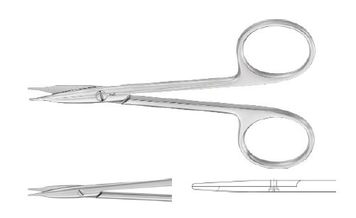 СТІВЕНС НОЖИЦІ ДЛЯ СУХОЖИЛЛЯ ПРЯМ. Т/Т 110MM